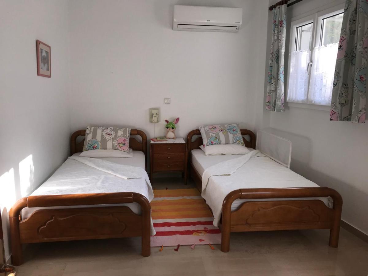 Schoenes Familienappartement In Pelekas, Corfu Mit Meerblick エクステリア 写真