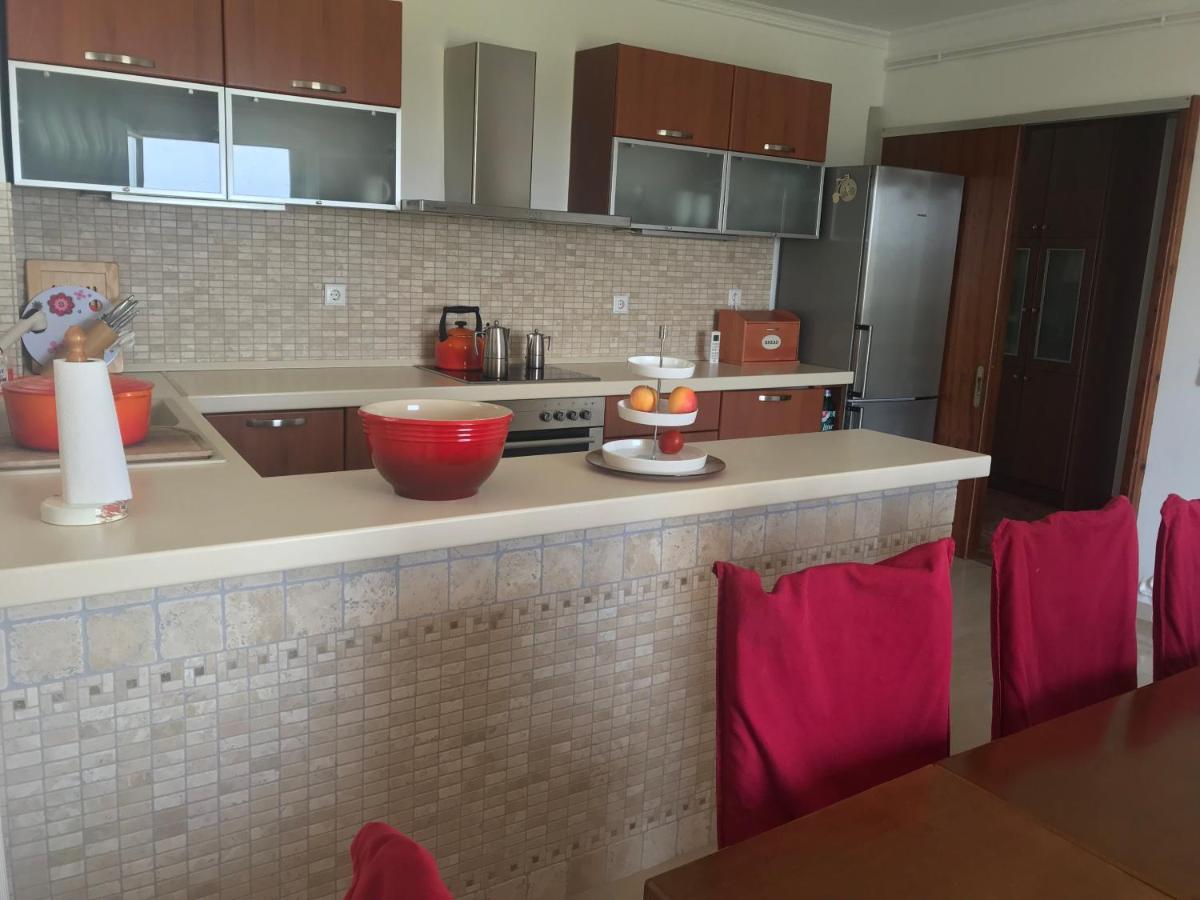 Schoenes Familienappartement In Pelekas, Corfu Mit Meerblick エクステリア 写真