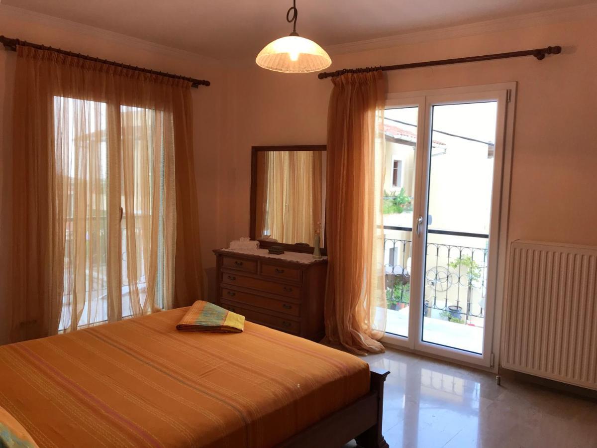 Schoenes Familienappartement In Pelekas, Corfu Mit Meerblick エクステリア 写真