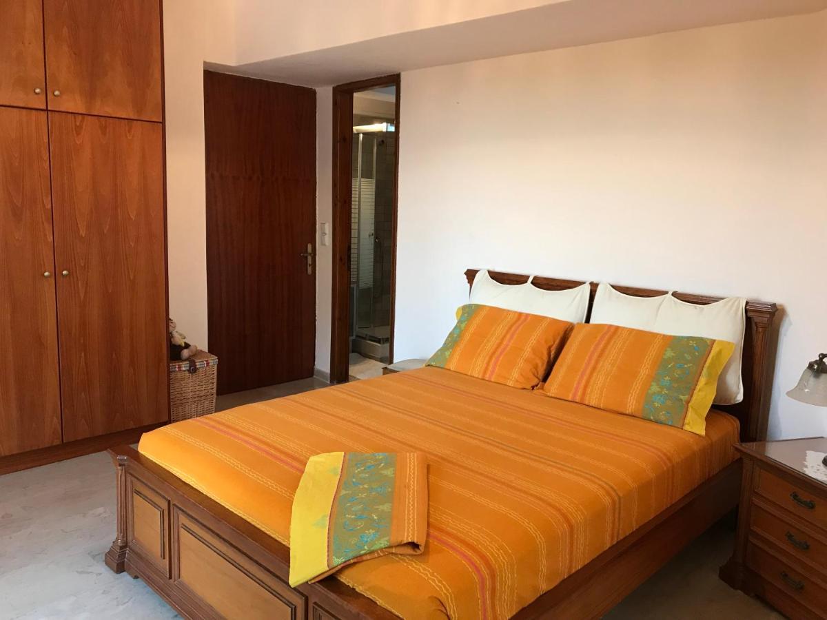 Schoenes Familienappartement In Pelekas, Corfu Mit Meerblick エクステリア 写真